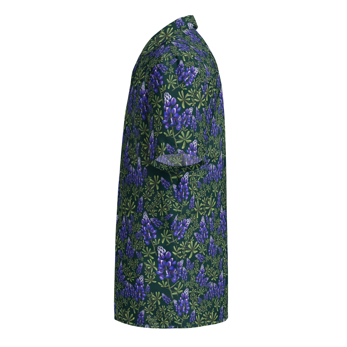 Arroyo Lupine Unisex button shirt