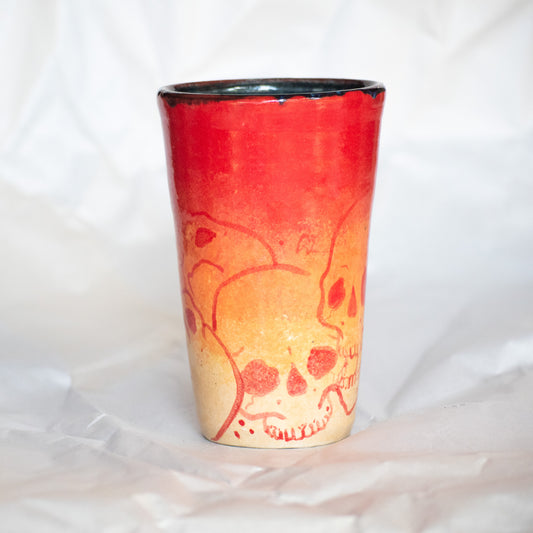 Red Skull Tumbler